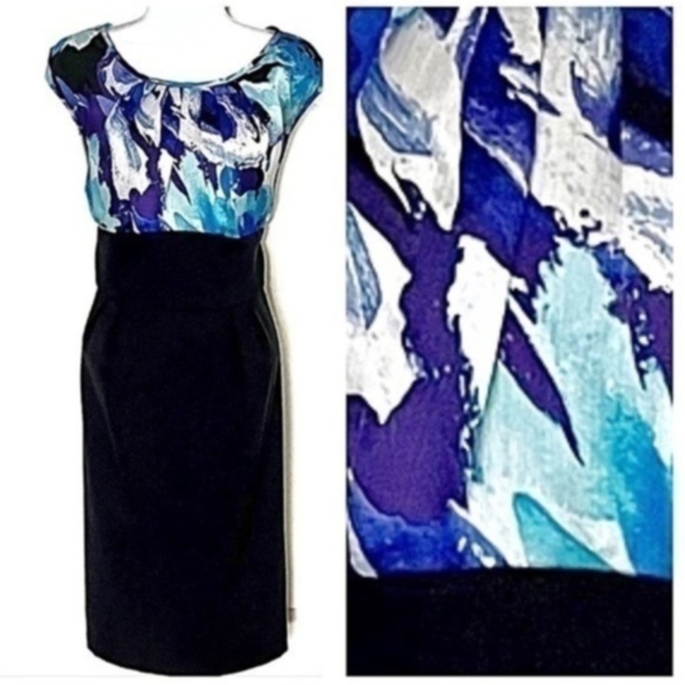 Size Medium Vibrant Sheath Dress!